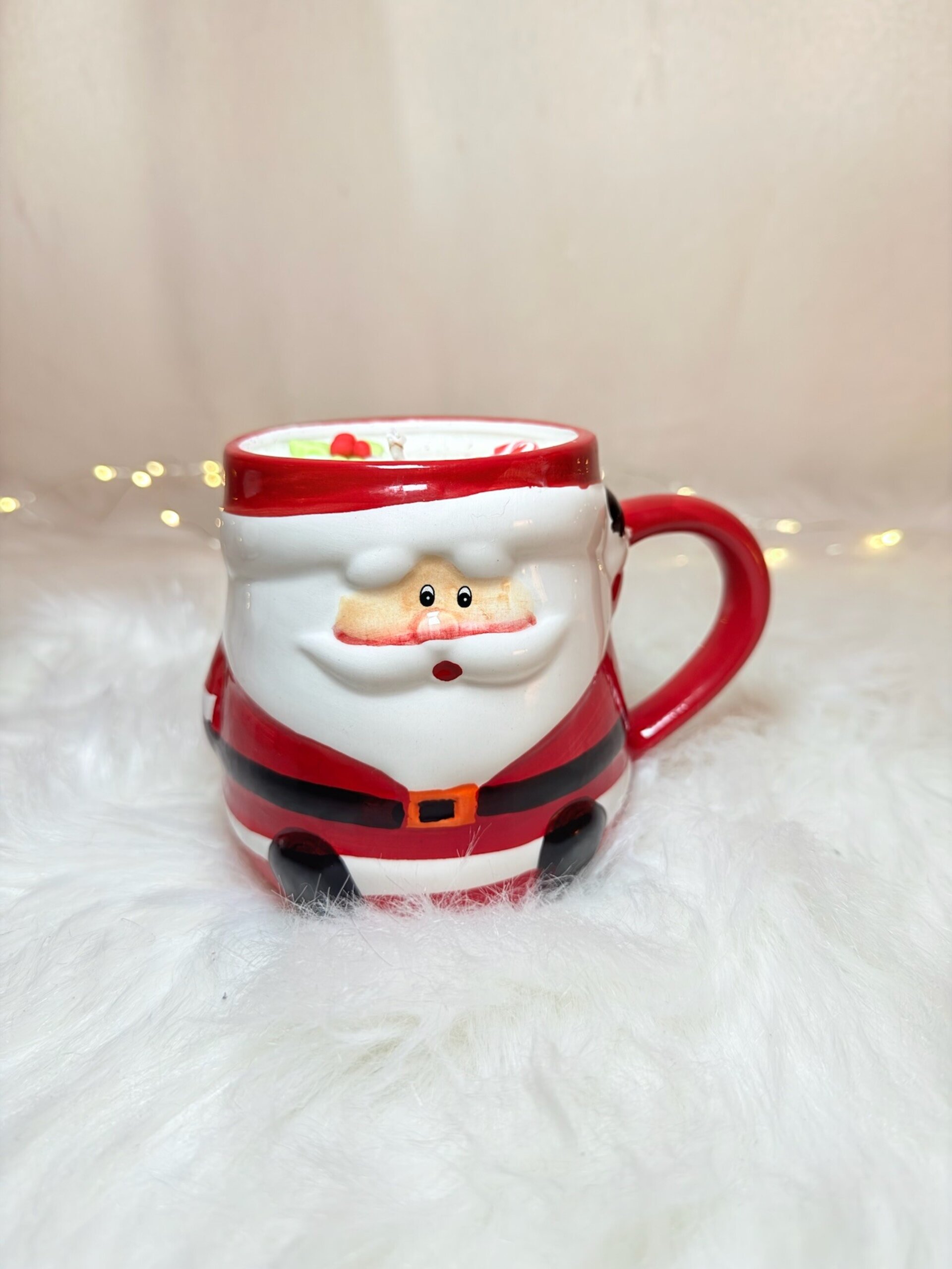 Vela en taza “Papá Noel” - 2