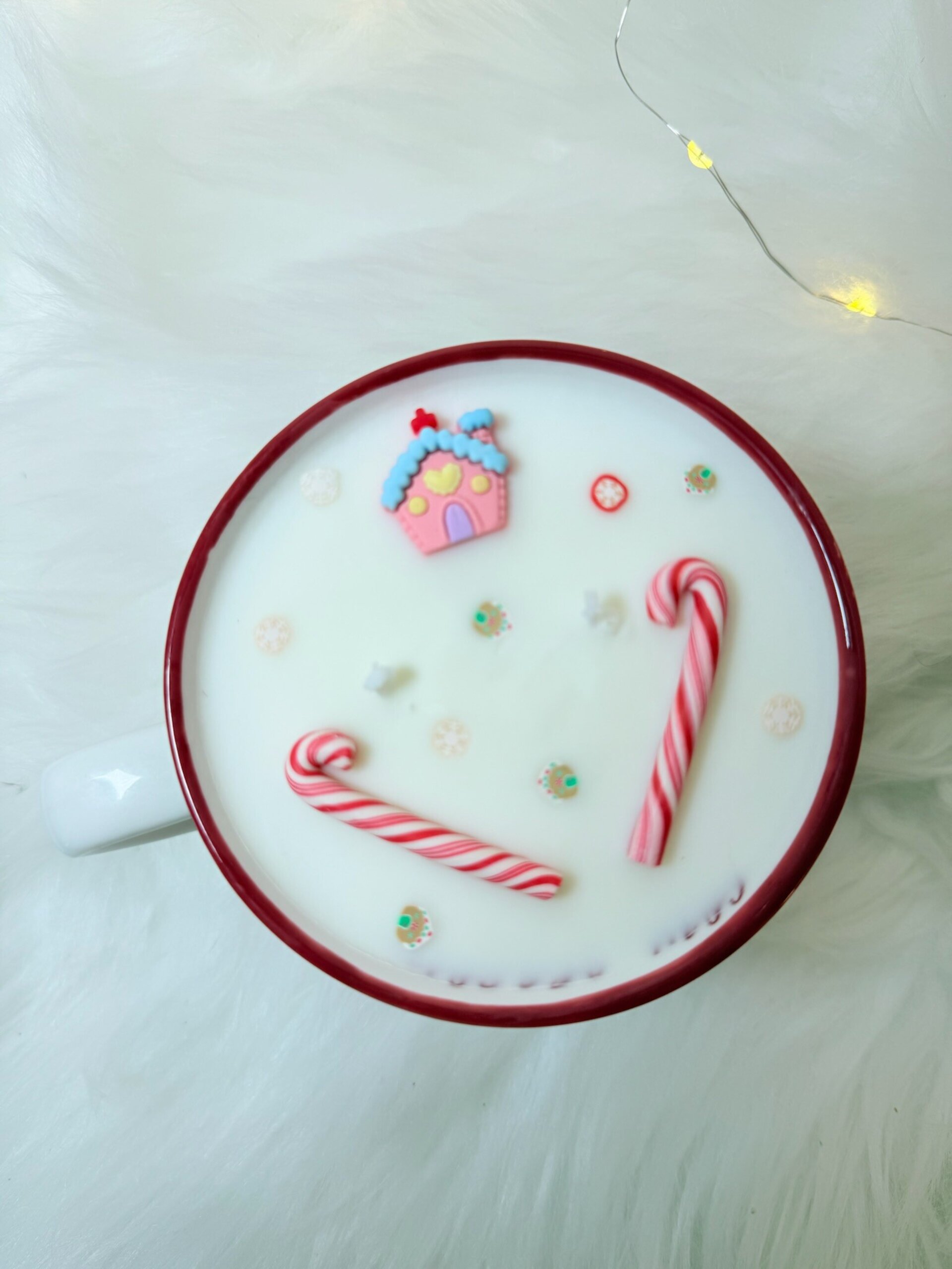 Vela en taza “Vainilla strawberry caramel cookies” - 4