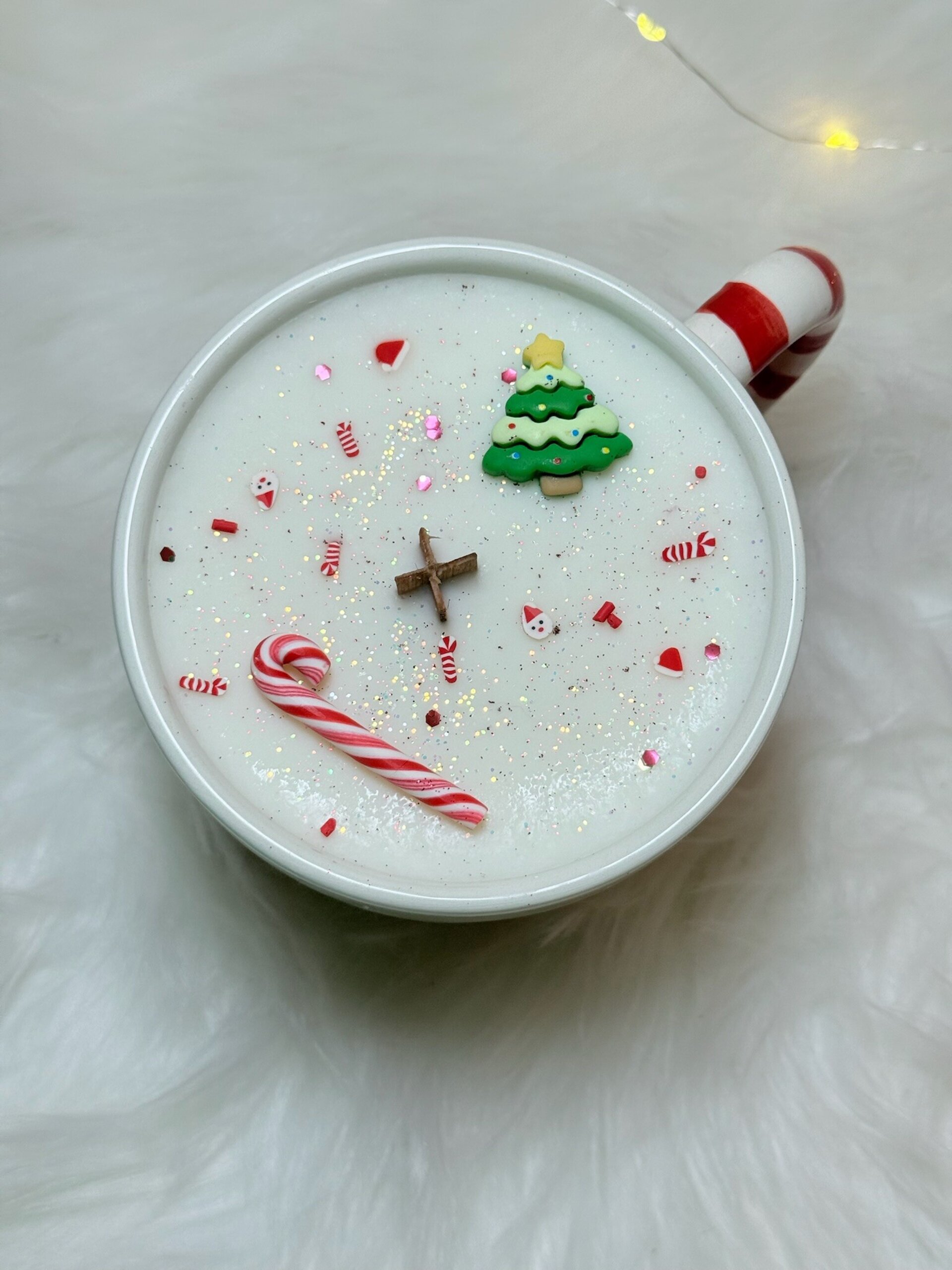 Vela en taza “El favorito de Santa” - 2