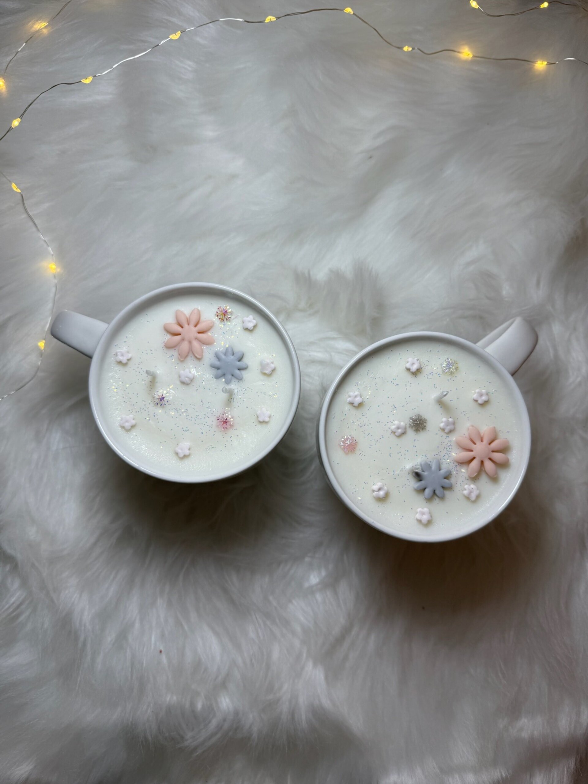 Vela en taza “Dia de nieve” - 3